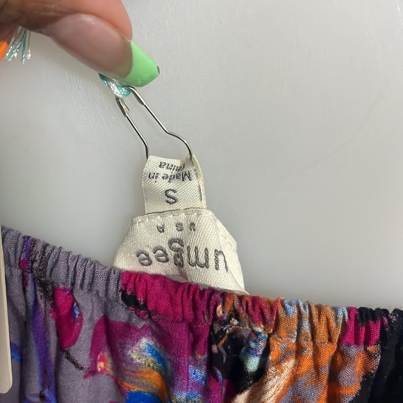 Umgee Maxi Purple Floral Dress Size S - Picture 8 of 8